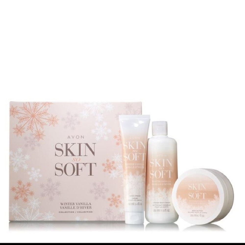 Avon winter vanilla set